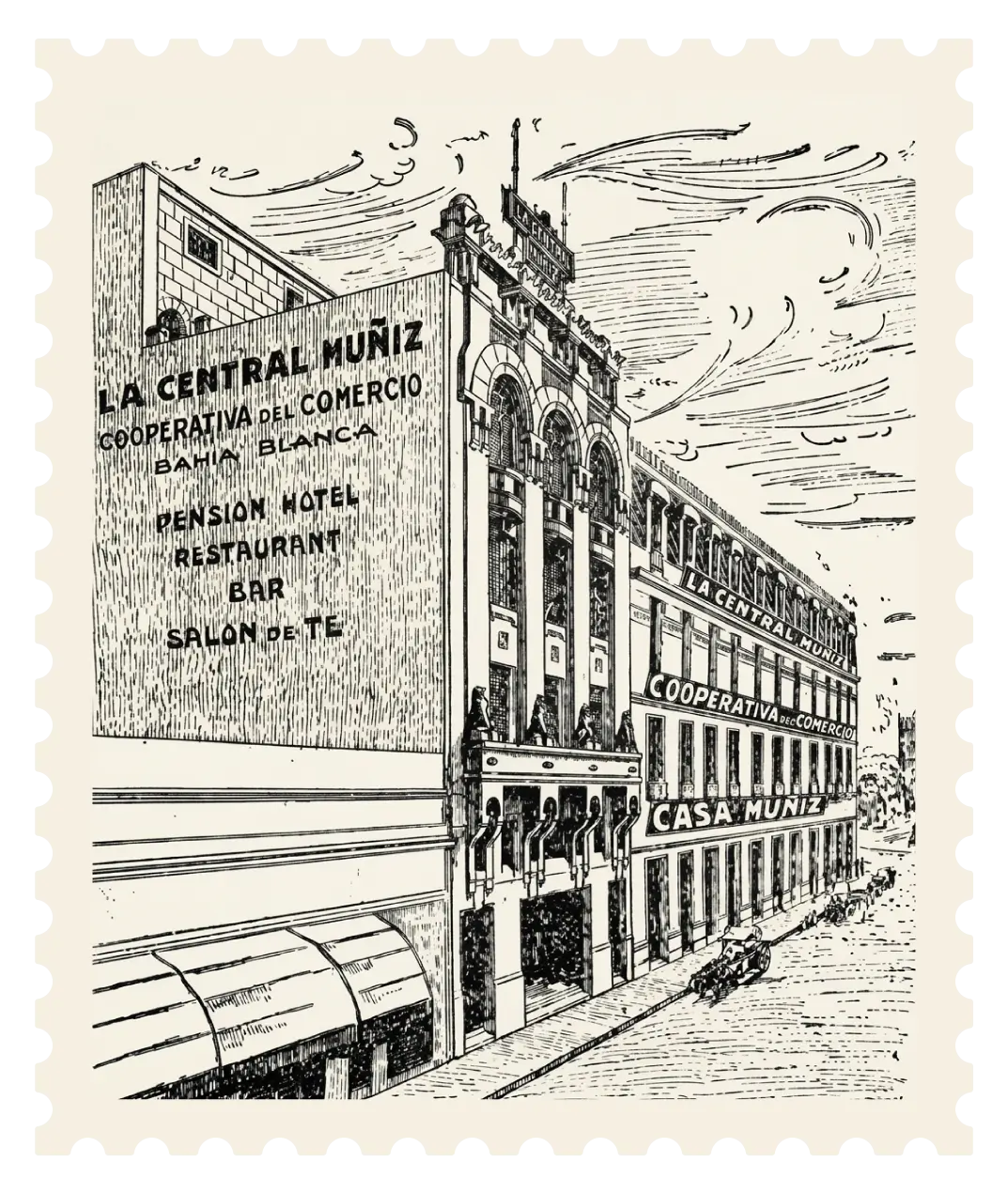 Hotel Muñiz detalle